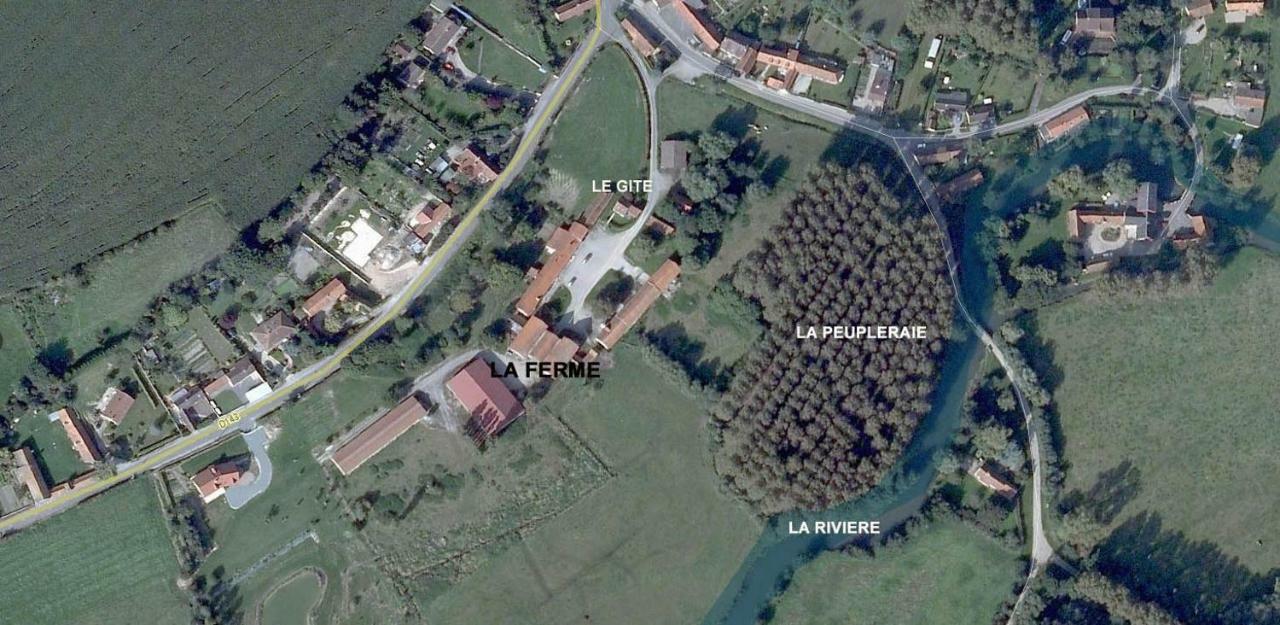Вилла La Ferme De Tigny Экстерьер фото